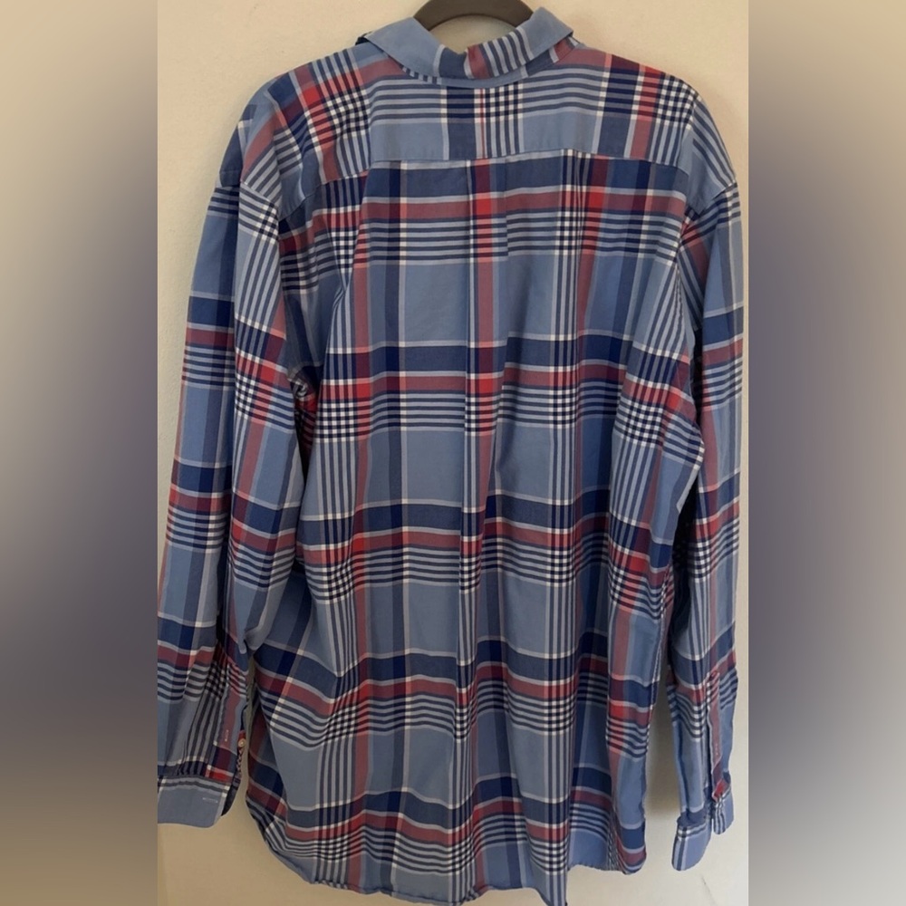 Ralph Lauren -Men’s Plaid Button Down Classic Fit Shirt -Size 2XLT - Picture 3 of 5